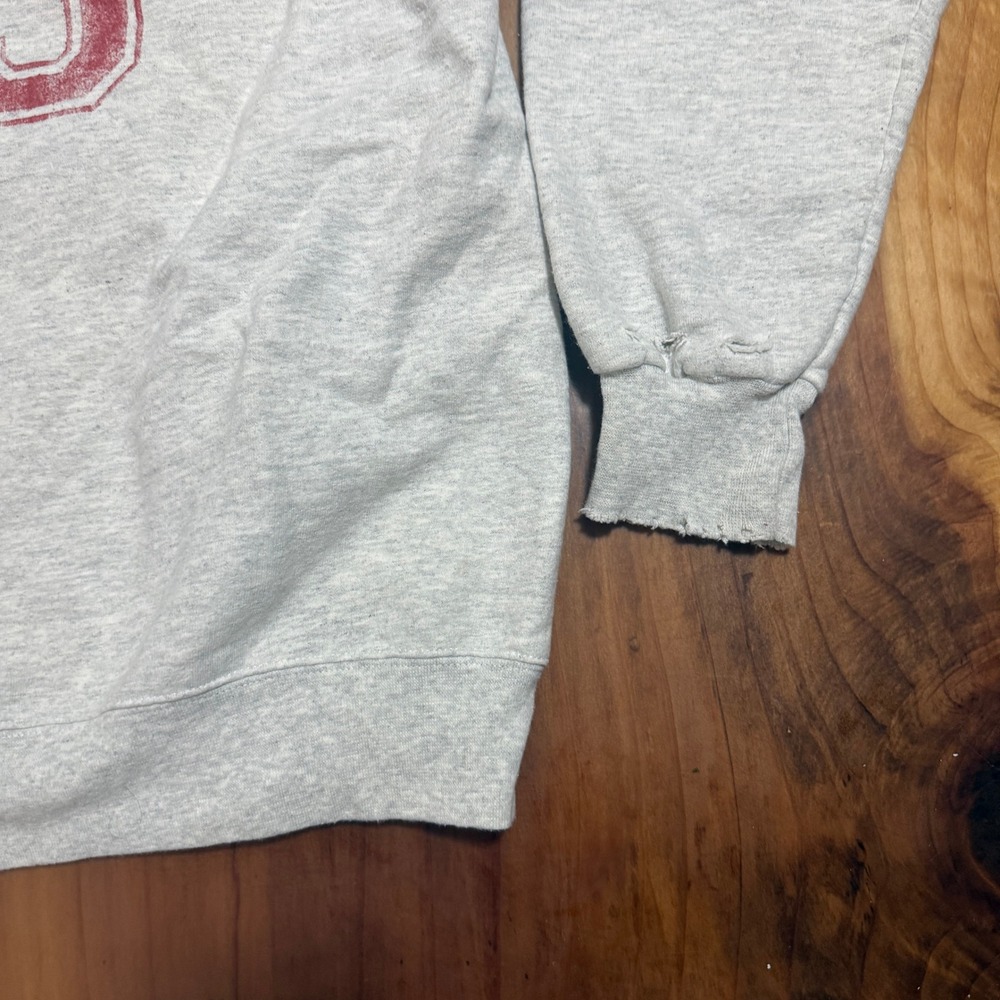 Benson Boone Men's Sweatshirt Medium American Heart Distressed Football R3-16 - Picture 7 of 7